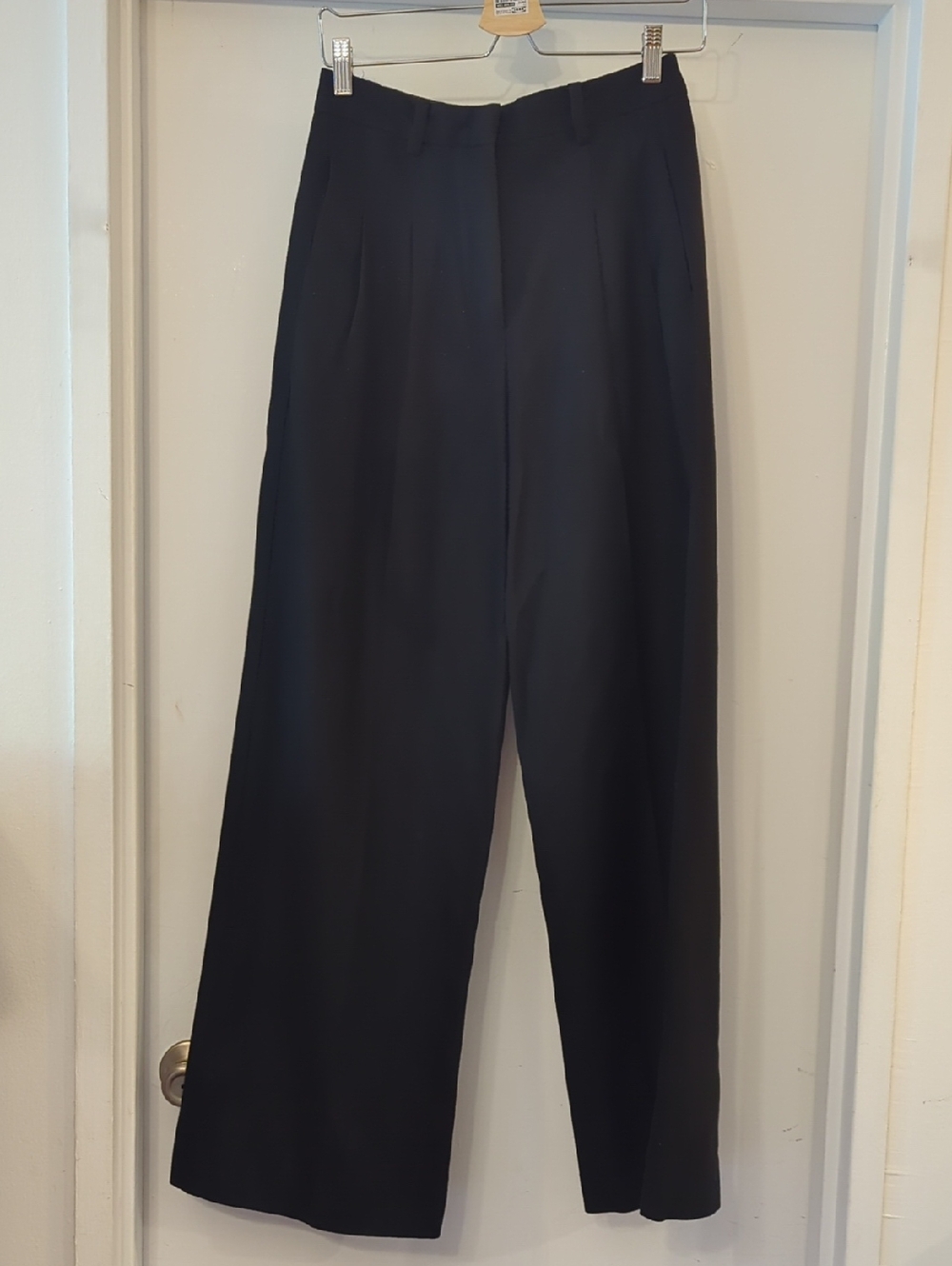 La Ligne Front Pleat Wool Trousers 2